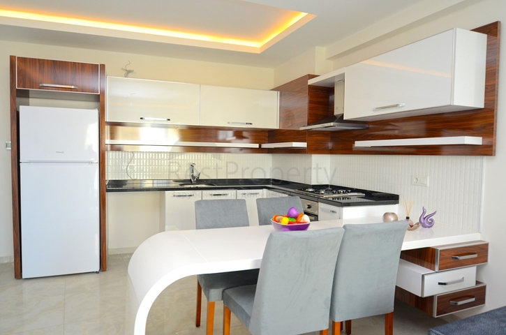 Двухкомнатная квартира в новом комплексе Махмутлара