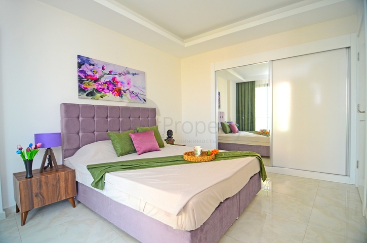 Двухкомнатная квартира в новом комплексе Махмутлара