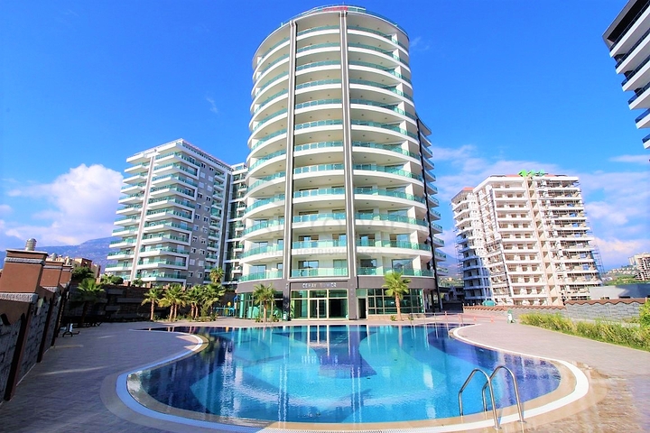 Двухкомнатная квартира в новом комплексе Махмутлара