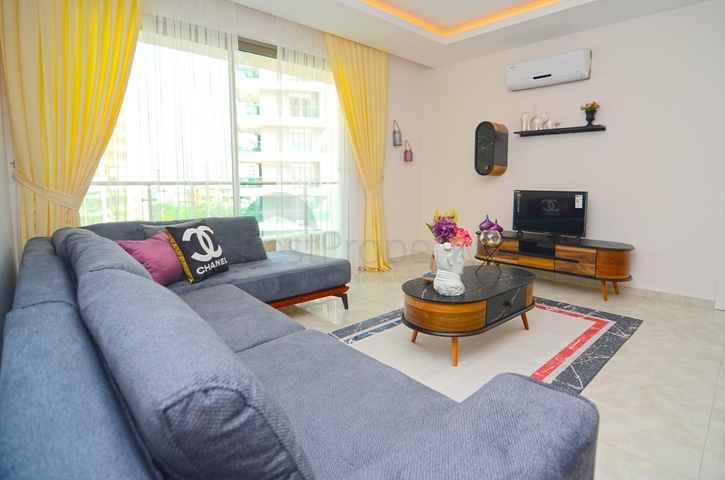 Двухкомнатная квартира в новом комплексе Махмутлара