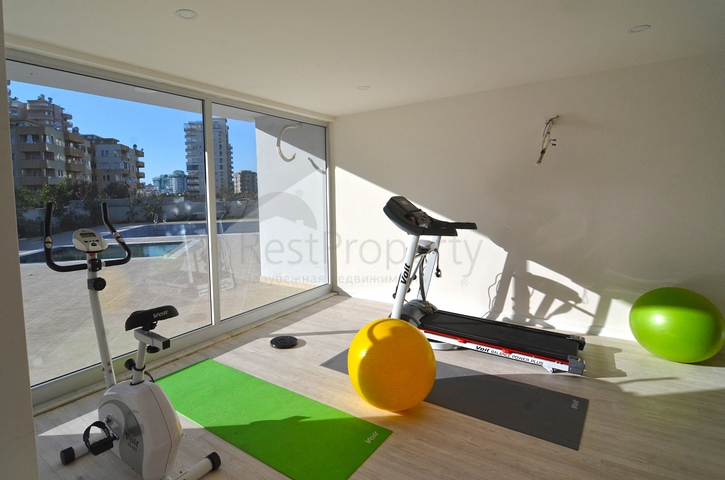 Двухкомнатная квартира с мебелью в новом комплексе Махмутлара