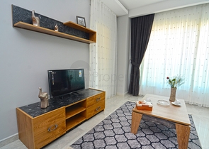 Двухкомнатная квартира с мебелью в новом комплексе Махмутлара