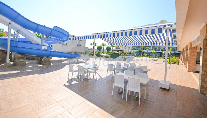 Меблированная квартира с одной спальней в районе Оба