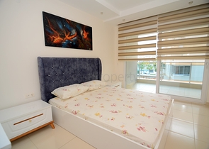 Меблированная квартира с одной спальней в районе Оба