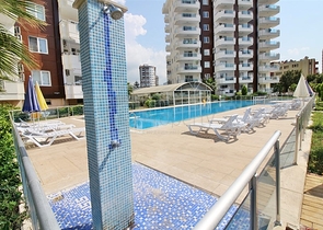 Трехкомнатная квартира в благоустроенном комплексе Махмутлара