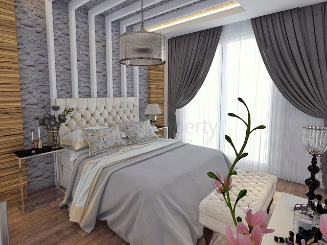 Готовый проект у подножья Торосских гор в Коньяалты Анталии