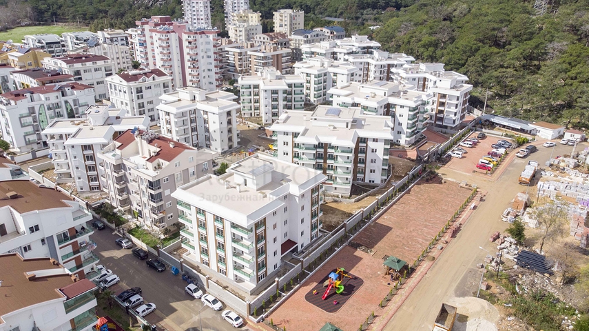 Готовый проект у подножья Торосских гор в Коньяалты Анталии