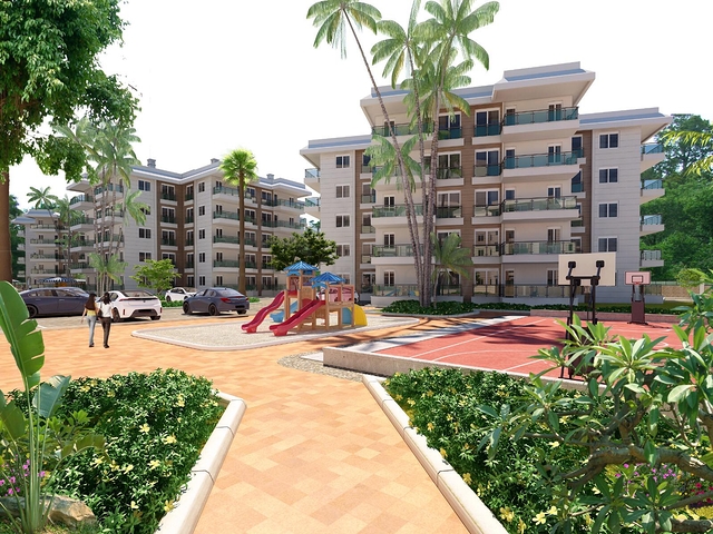 Готовый проект у подножья Торосских гор в Коньяалты Анталии