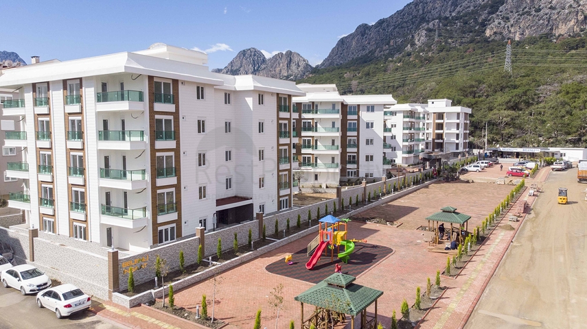 Готовый проект у подножья Торосских гор в Коньяалты Анталии