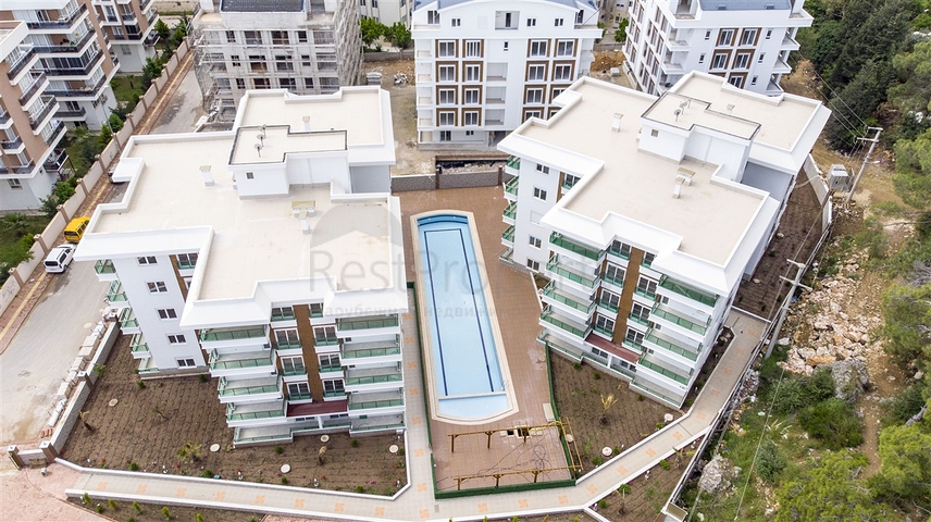 Готовый проект у подножья Торосских гор в Коньяалты Анталии