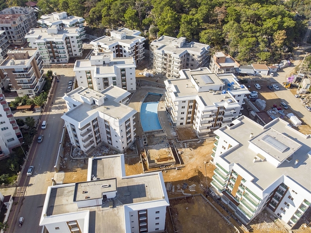 Готовый проект у подножья Торосских гор в Коньяалты Анталии