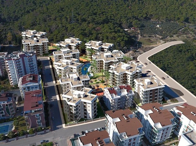 Готовый проект у подножья Торосских гор в Коньяалты Анталии