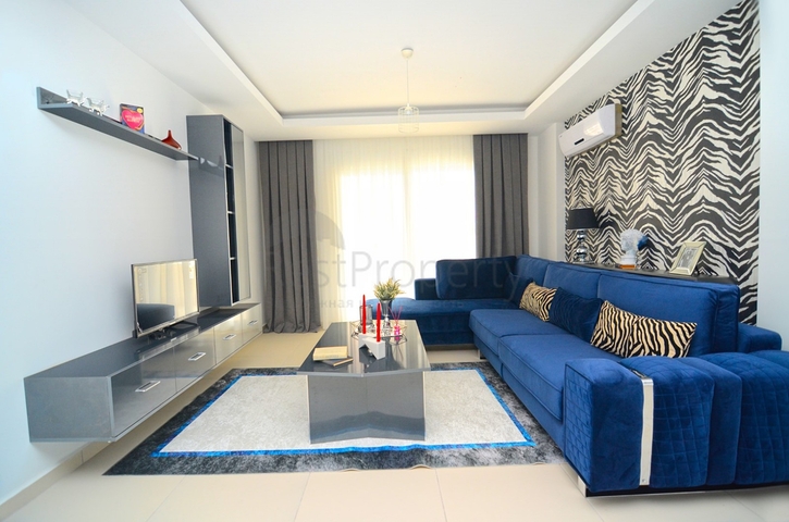 Квартира с одной спальной комнатой в районе Махмутлар