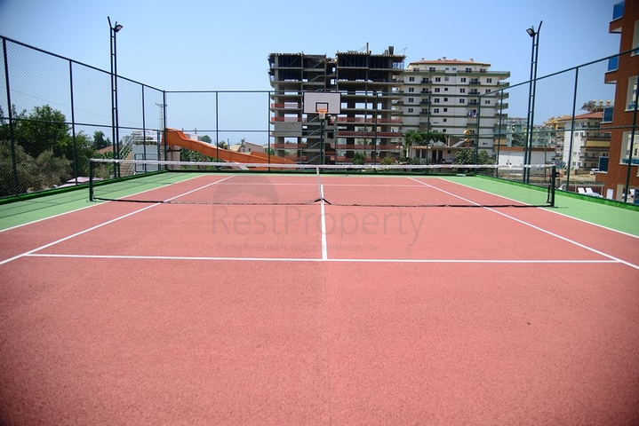 Квартира с одной спальной комнатой в районе Махмутлар