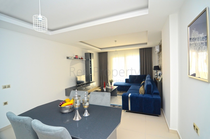 Квартира с одной спальной комнатой в районе Махмутлар