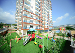 Квартира с одной спальной комнатой в районе Махмутлар