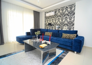 Квартира с одной спальной комнатой в районе Махмутлар