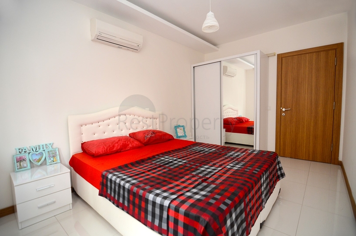 Меблированная квартира с одной спальней в Махмутларе