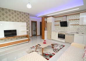 Меблированная квартира с одной спальней в Махмутларе