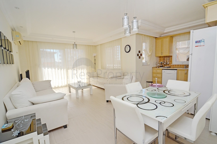 Квартира с двумя спальнями по привлекательной цене в Махмутларе