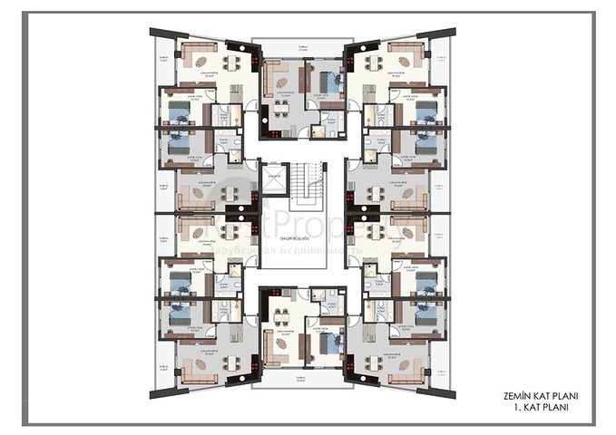 Новый комплекс в самом сердце Алании