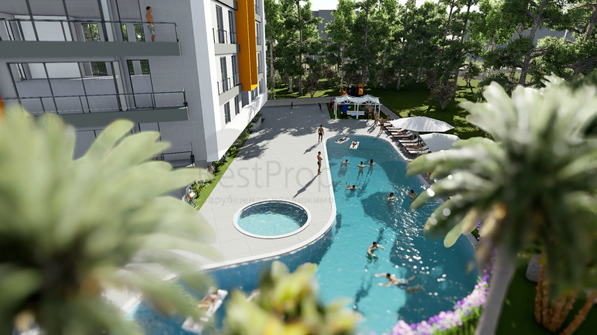 Квартиры 3+1 в новом комплексе в Унжалы Коньяалты