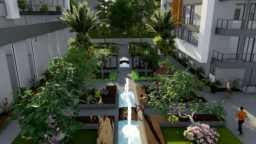 Квартиры 3+1 в новом комплексе в Унжалы Коньяалты