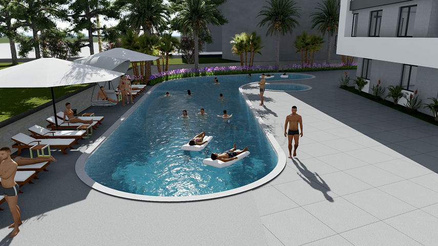 Квартиры 3+1 в новом комплексе в Унжалы Коньяалты