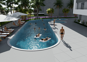 Квартиры 3+1 в новом комплексе в Унжалы Коньяалты