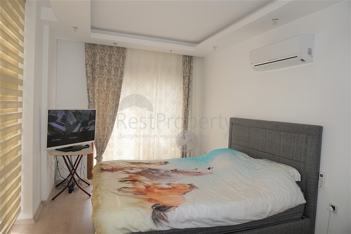 Вилла с тремя спальнями в 250 метрах от моря в Конаклы