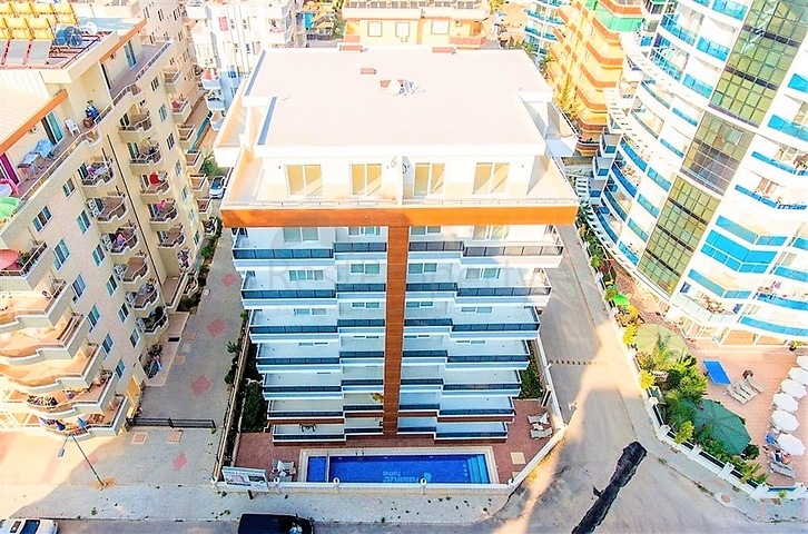 Квартира с одной спальной комнатой в районе Махмутлар