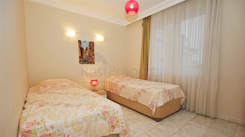 Меблированная квартира с двумя спальнями в районе Махмутлар