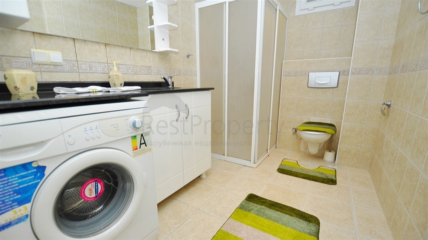 Меблированная квартира с двумя спальнями в районе Махмутлар