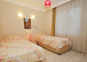 Меблированная квартира с двумя спальнями в районе Махмутлар