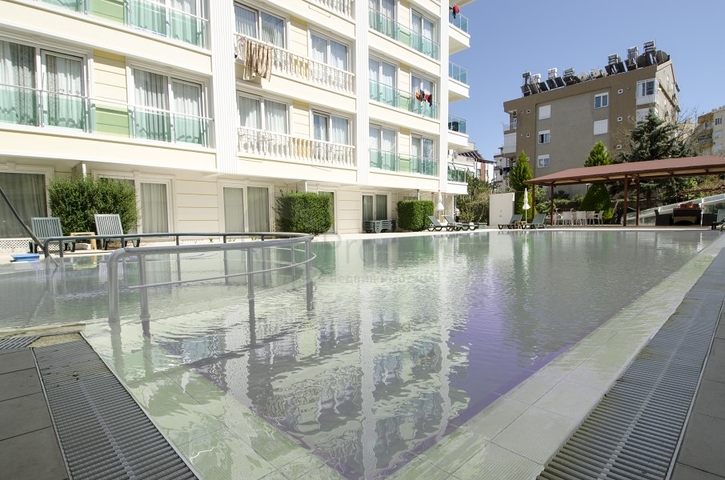 Пентхаус 2+1 в комплексе в 250 до моря в Анталии