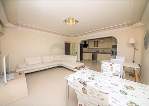 Меблированная квартира с двумя спальнями в Махмутларе