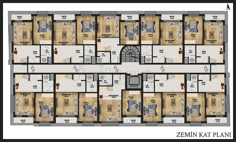 Инвестиционный проект с беспроцентной рассрочкой в Анталии