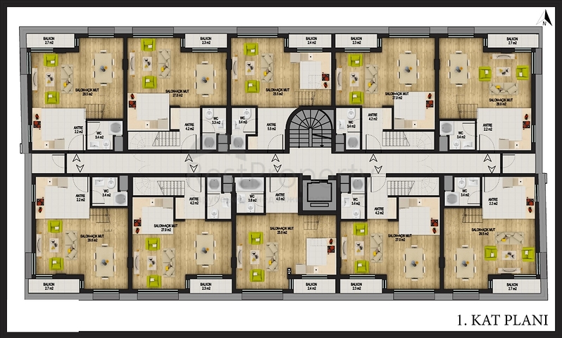 Инвестиционный проект с беспроцентной рассрочкой в Анталии
