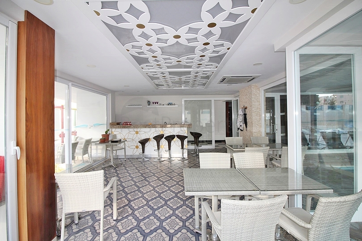 Большой пентхаус с видом на море в районе Махмутлар