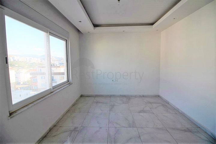 Большой пентхаус с видом на море в районе Махмутлар