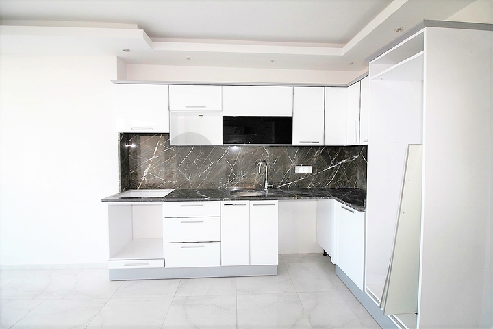 Большой пентхаус с видом на море в районе Махмутлар