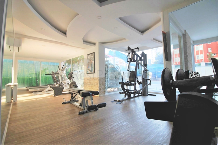 Большой пентхаус с видом на море в районе Махмутлар