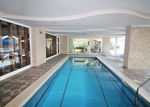 Большой пентхаус с видом на море в районе Махмутлар