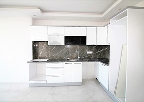 Большой пентхаус с видом на море в районе Махмутлар