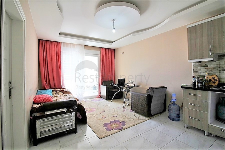 Квартира с одной спальной комнатой в районе Махмутлар