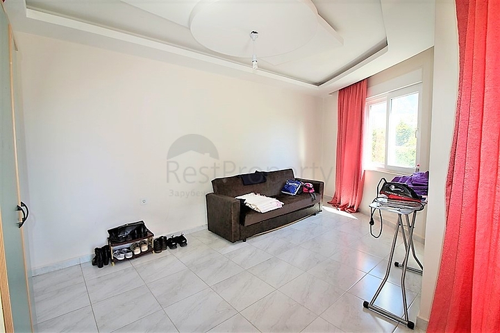 Квартира с одной спальной комнатой в районе Махмутлар