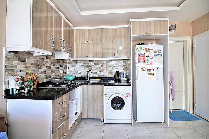 Квартира с одной спальной комнатой в районе Махмутлар