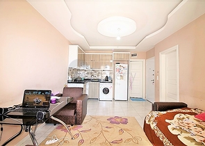 Квартира с одной спальной комнатой в районе Махмутлар