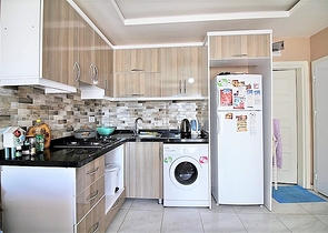 Квартира с одной спальной комнатой в районе Махмутлар