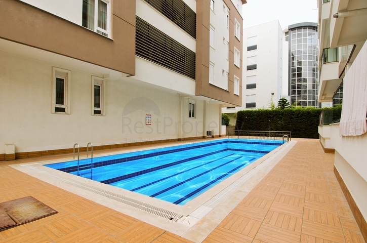 Квартира 2+1 в комплексе 250 м до моря в Анталии Квартира 2+1 в комплексе 250 м до моря в Анталии